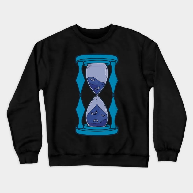 Magical Hourglass Crewneck Sweatshirt by Fuineryn